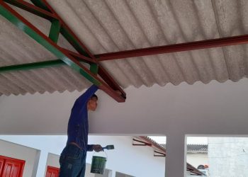 Prefeita Maria Lucinéia está reformando e ampliando todas as escolas do município