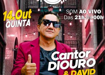 Nesta quinta-feira o Bon Appetit recebe o cantor Diouro para embalar a noite