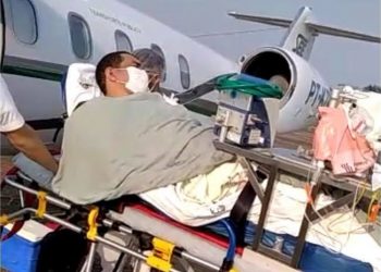 Luta pela vida: professor Eurico viaja em UTI aérea para SP em busca de transplante de coração