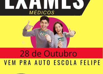 Aviso importante da Auto Escola Felipe