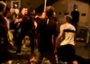 Vídeo mostra briga generalizada em bar da cidade de Cruzeiro do Sul