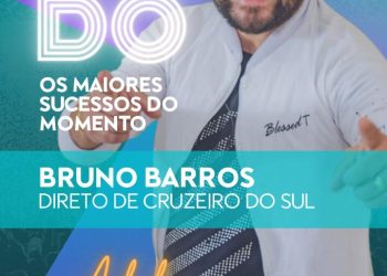 Bruno Barros se apresenta neste sábado no Alpha Pub em Tarauacá