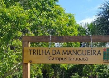 Trilha IFAC promove interação com a natureza na região de Tarauacá