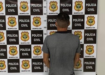 Homem é preso por descumprir medida protetiva, invadir casa e ferir ex-esposa com copo de vidro