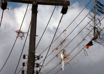 No Acre, 130 ocorrências com pipas em rede elétrica já foram registrada em 2022