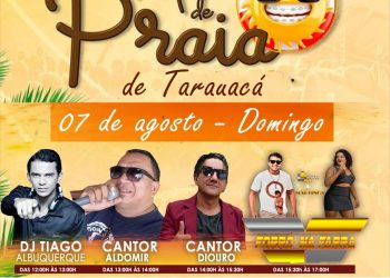 Com apoio da Prefeitura de Tarauacá, Festival de Praia da Lei Aldir Blanc acontece neste domingo