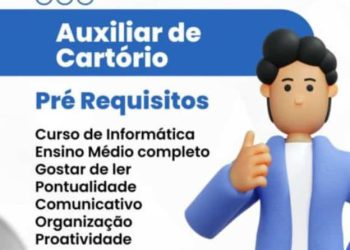 Em Tarauacá, cartório abre vaga de emprego para auxiliar; veja os requisitos