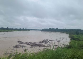 Rio Tarauacá  supera cota de transbordamento e água já invade ruas do bairro da Praia