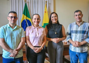 Mailza recebe ex-prefeita Maria Lucinéia, Jesus Sérgio e Tom Sérgio para diálogo
