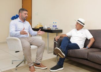 Na primeira visita oficial a Bocalom, Nicolau Jr enaltece trabalho do prefeito e diz: “Fazemos parte do mesmo time”