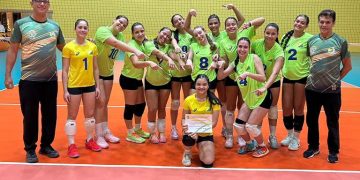 Atleta Feijoense de 12 anos é destaque em competição nacional de vôlei no Rio de Janeiro