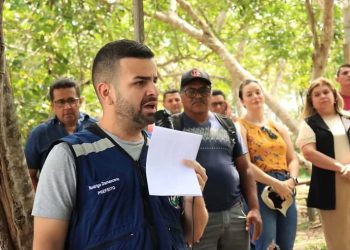Prefeito Rodrigo Damasceno dá início às obras de pavimentação asfáltica do Ramal do Polo