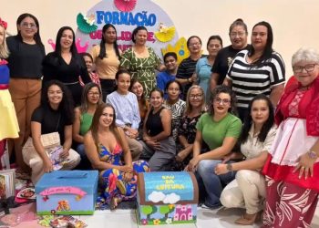 Secretaria Municipal de Educação realiza formação com foco em oralidade, leitura e escrita para a Educação Infantil