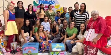 Secretaria Municipal de Educação realiza formação com foco em oralidade, leitura e escrita para a Educação Infantil