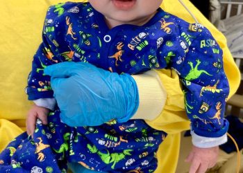 Bebê Calebe recebe alta da UTI e mãe agradece apoio do senador Alan Rick