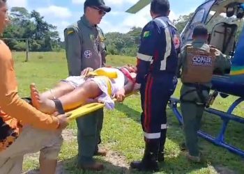 Tarauacá: Resgate aéreo de gestante picada por jararaca no Rio Murú entra para a história e mobiliza agradecimentos às equipes de Bombeiros e Saúde