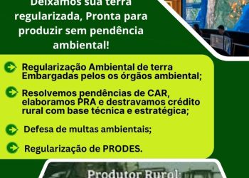 Regularize sua terra e produza sem pendências ambientais em Tarauacá