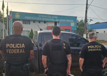 Polícia Federal deflagra operação para apurar fraude em licitações na prefeitura de Assis Brasil