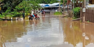Cheia histórica do Rio Gregório atinge Vila São Vicente e deixa moradores em situação delicada; veja fotos
