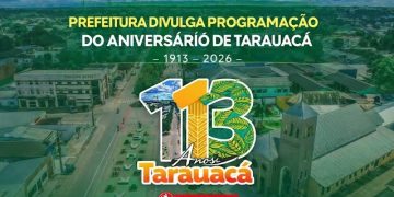 Aniversário de 113 anos de Tarauacá tem programação esportiva, cultural e cívica entre quinta e domingo