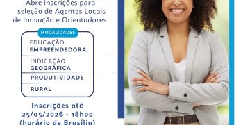 Sebrae abre seleção com 80 vagas para o Programa Agente Local de Inovação (ALI) no Acre