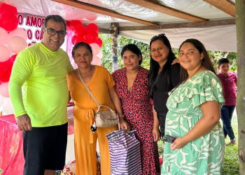 Vereador Arife Eleamen realiza festa das mães na comunidade Oriente Igarapé Joacir e reúne moradores da zona rural