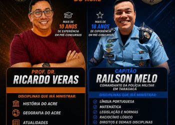 Quer conquistar sua vaga? Faça já sua inscrição no Foco Total para concursos da PM e Polícia Civil do Acre em Tarauacá