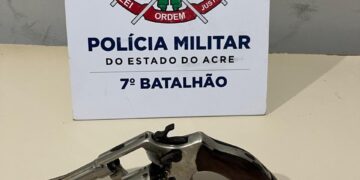 Polícia Militar prende suspeito de tentativa de homicídio e apreende arma de fogo em Tarauacá