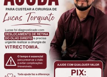 Corrente do bem: Lucas Torquato, de Tarauacá, precisa de cirurgia urgente no olho e família pede ajuda