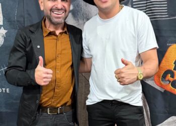 Rodrigo Damasceno convida Natanzinho Lima para a Expo Tarauacá, e cantor responde: “Vou me preparar”