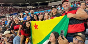 Moradores de Tarauacá aproveitam férias no Rio de Janeiro e assistem clássico entre Flamengo e São Paulo no Maracanã