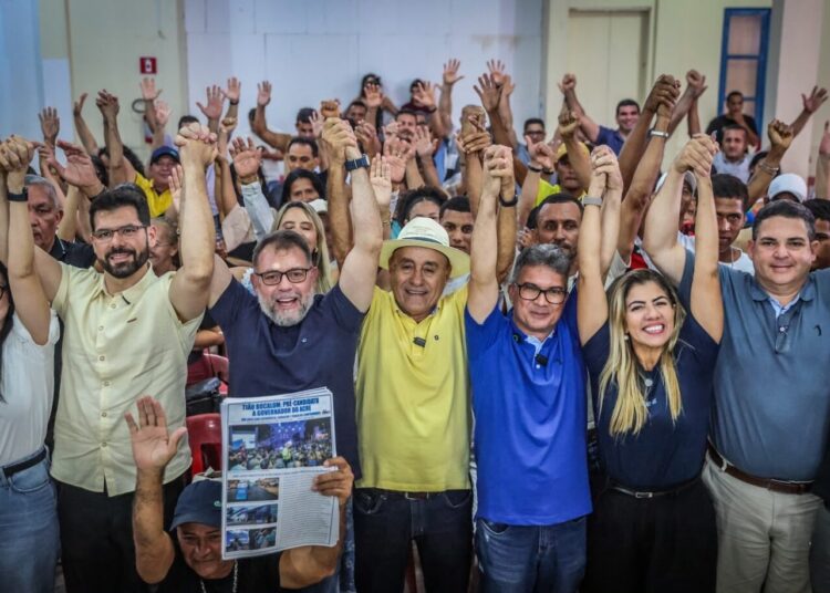 Bocalom apresenta Sargento Adônis como pré-candidato a vice e reforça protagonismo do Juruá na chapa