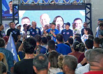 Ao lado de Mailza e Gladson, Bittar fortalece candidaturas aliadas em agendas na capital