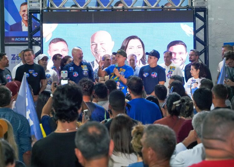 Ao lado de Mailza e Gladson, Bittar fortalece candidaturas aliadas em agendas na capital
