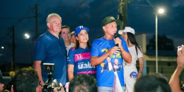 “Para mudar o Acre, a gente elege Mailza; para mudar o Brasil, Flávio Bolsonaro”, afirma Bittar em Plácido de Castro