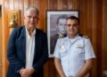 Petecão saúda novo comando do Navio Hospitalar Doutor Montenegro e anuncia novos investimentos