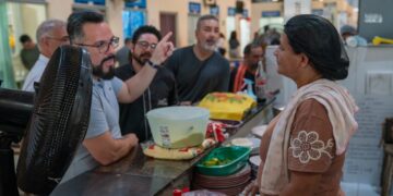 Alan Rick visita comerciantes no Centro de Rio Branco e reforça apoio à reforma do Terminal Urbano