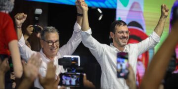 Jorge e Thor iniciam campanha com ato que conecta militância acreana ao lançamento de Lula