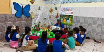 Escolas de Educação Infantil fortalecem interesse pelo livro com implementação dos Cantinhos de Leitura