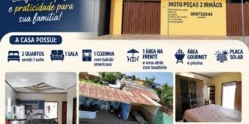 Vende-se casa em Tarauacá, pronta para financiamento