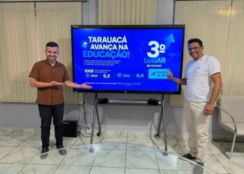 Educação em destaque: Tarauacá alcança 3ª melhor nota do Acre no IDEB e prefeito Rodrigo Damasceno celebra resultado