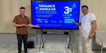 Educação em destaque: Tarauacá alcança 3ª melhor nota do Acre no IDEB e prefeito Rodrigo Damasceno celebra resultado