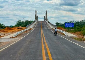 Ponte sobre o Rio Tarauacá, na BR-364, tem tráfego liberado após conclusão das obras de prolongamento