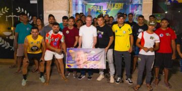 Márcio André inaugura comitê de campanha em Tarauacá ao lado de Pedro Longo