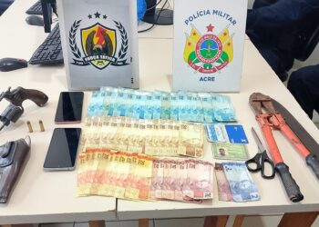 Ação conjunta das polícias Militar e Penal prende grupo suspeito de cometer roubos em Tarauacá e outros dois municípios