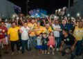 Ao lado de Zé Lopes, Alan Rick leva mensagem de mudança à Baixada da Sobral
