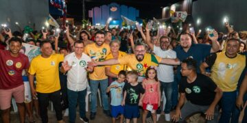 Ao lado de Zé Lopes, Alan Rick leva mensagem de mudança à Baixada da Sobral