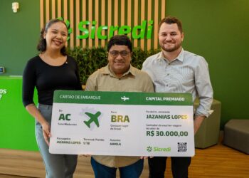 Sicredi Biomas contempla associado de Sena Madureira com vale-viagem de R$ 30 mil