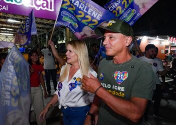 Em Sena Madureira, Marcio Bittar defende oportunidades para jovens e uso do potencial do Acre