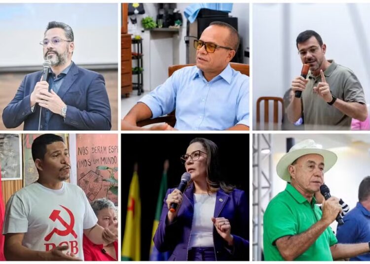 Veja quanto cada candidato ao Governo do Acre já recebeu para a campanha